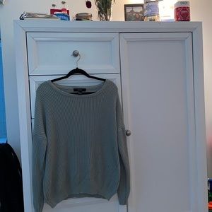 Forever 21 Dark Mint Green Sweater